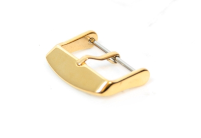Watchstrap buckle 14mm gold