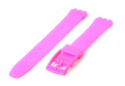 Swatch Lady watch strap 12mm neon pink