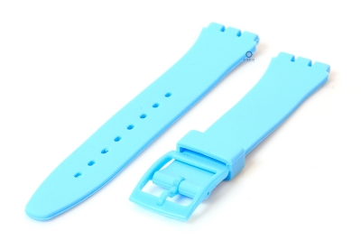 Swatch Gent watch strap 16mm pastel blue
