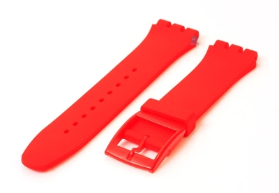 Swatch Irony Sistem51 watch strap 20mm red