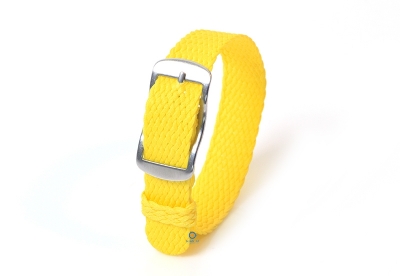 Perlon watch band 14mm yellow