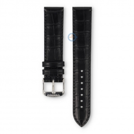 Tissot watch strap T0334102605301 black leather