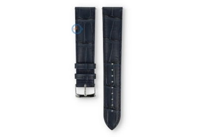Tissot watch strap T1224071604300 blue leather