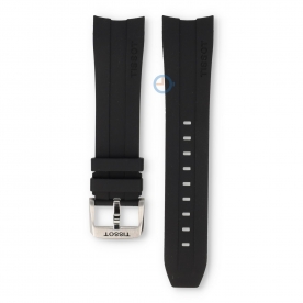 Tissot watch strap T0554271705700 black rubber