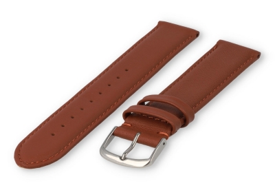 Universal Fossil watch strap - 22mm - smooth - brown