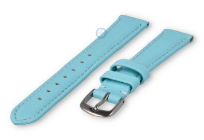 12mm watch strap smooth leather - laguna