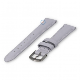 14mm watch strap smooth leather - light purple