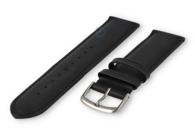 Universal Fossil watch strap - 20mm - smooth - black