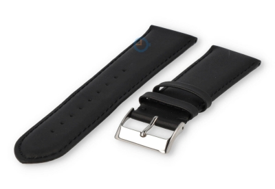 Universal Fossil watch strap - 22mm - smooth - black