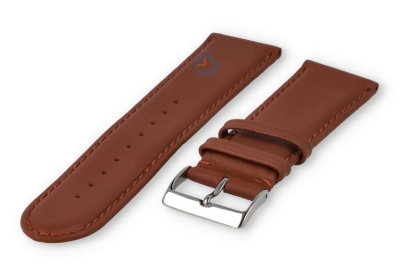 Universal Fossil watch strap - 22mm - smooth - brown