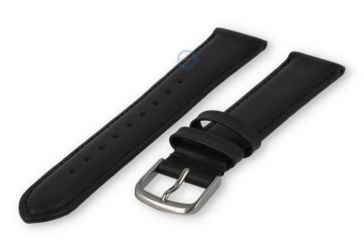 Odd-size leather watch strap - 13mm - black