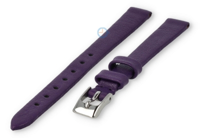 Seamless and smooth strap 8mm - eggplant