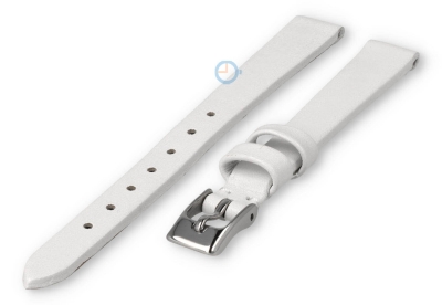 Seamless and smooth strap 8mm - white