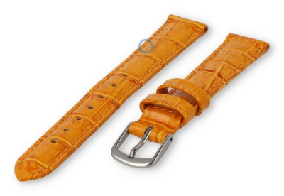 Small leather watch strap - 14mm - apricot