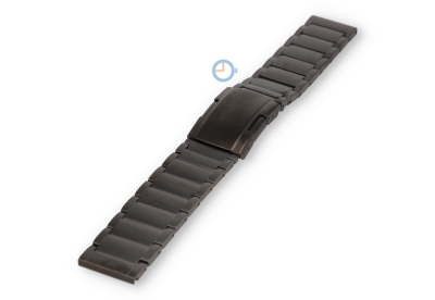 22mm Titanium watch strap - grey