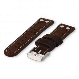 Universal strap TW Steel - 22mm - dark brown