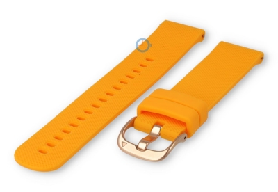 Flexible sports strap 18mm - orange