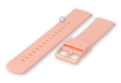 22mm Seamless flexible strap: light pink
