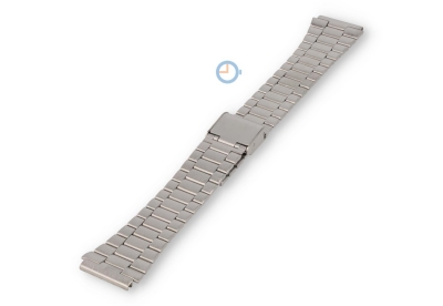 Casio F-91W strap stainless steel - silver