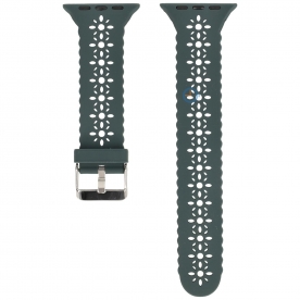 Apple watch strap - Dark-Green lace - 45mm