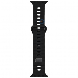 Midnight Black Apple watch strap - 45mm