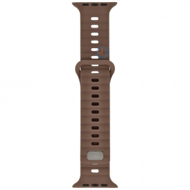 Brown Apple watch strap - 45mm