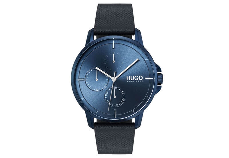 Hugo HU-338-1-34-3132 | Hugo Focus watch strap blue